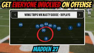 NASTY ALL OUT PASSING ATTACK! Gun Wing Trips Wk Nasty Goose Mini Scheme | Madden 27 Tips & Tricks
