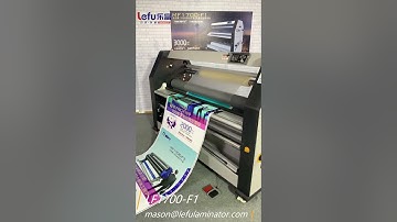 LF1700-F1 High Speed Cold and Hot Roll Laminator