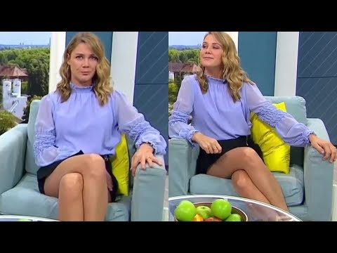 Alina Merkau Tv Presenter from Germany 28.09.2018