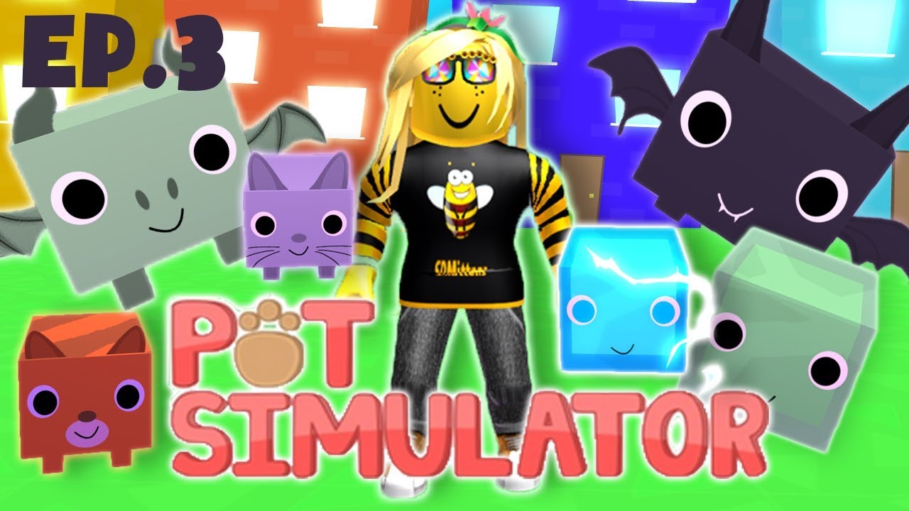 New Roblox Pet Simulator Lets Play Ep 3 Sdmittens Youtube