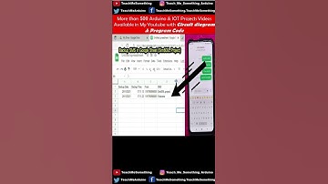 SMS Backup in Google Sheet SIM800L #Shorts