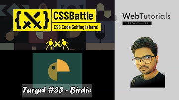 CSS Battle #7 - Backface (Target #33 - Birdie) - Under 15 min