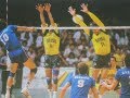 WORLD    CHAMPION  VOLEYBALL   1990   SEMIFINAL   BRAZIL   vs   ITALY