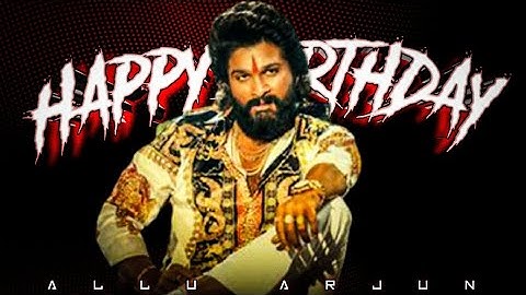 PAGOL - ALLU ARJUN BIRTHDAY EDIT | BIRTHDAY EDIT | PAGOL SONG EDIT