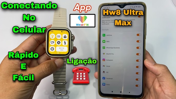 Relógio Smartwatch X8 Recebe e Faz Ligação - 01Smart