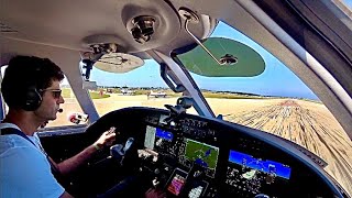 Oshkosh Frenzy! Flying out of the world's busiest airshow single pilot in a jet!