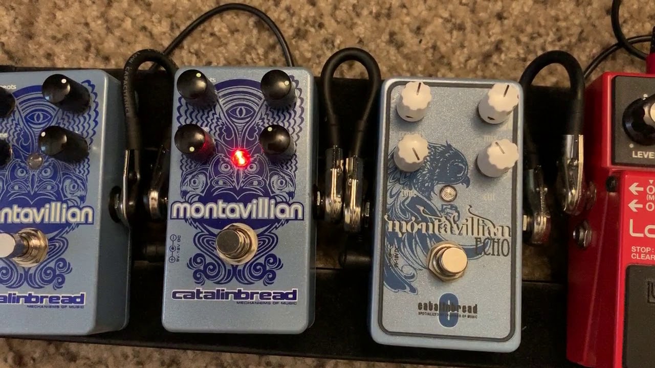 Catalinbread Montavillian Time knob comparison