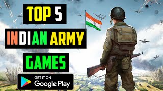 Top 5 INDIAN ARMY Games for Android in 2020 | OFFLINE | High Graphics screenshot 2