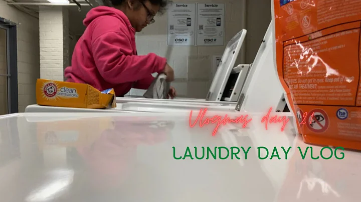 Vlogmas day 21 Laundry day