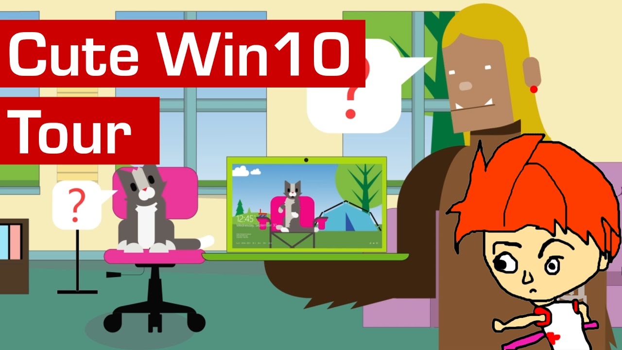 7 Cute Windows 10 Cartoons by Microsoft That No One Knows About - YouTube