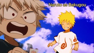 : Naruto friend react to Naruto as Bakugou     ()