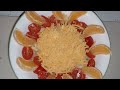 Fuji Apple Salad with unexpected flavor twist. #Fuji Apple #Mandarin #White onion 🌰