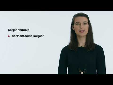 Video: Karjääritüübid