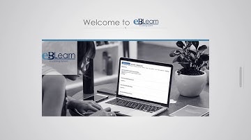 EB-Learn E-Learning Platform Promo Video