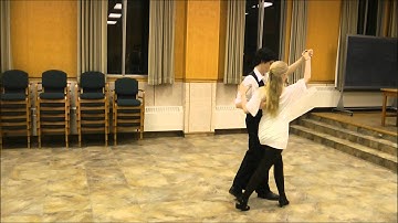 Foxtrot - Spin from Promenade Position (reverse angle)