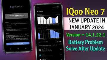 IQoo Neo 7 New Update in January 2025 | IQoo Neo 7 14.1.22.1 Update Full Review | IQoo Neo 7 Battery