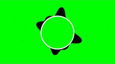 Audio Spectrum Visualizer Green Screen HD 2018 | Audio Visualizer with Black  Line Bars