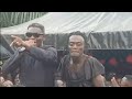 Liwin and Agya Koo together on stage with adofo's song (yaa boatemaa) and Liwin's (mama boss papa)