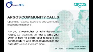 1st Argos Community Call