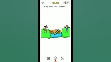 BRAIN OUT LEVEL 34 - HELP THEM CROSS THE RIVER