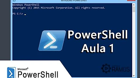Como abrir o PowerShell?