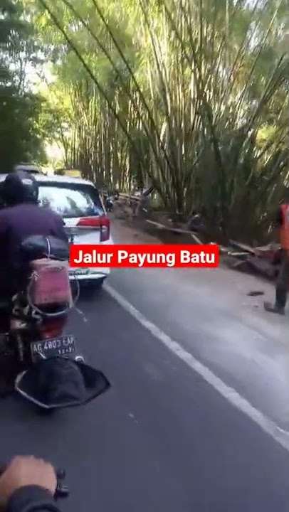 Jalur Payung Batu Macet ada perbaikan plengsengan #shorts