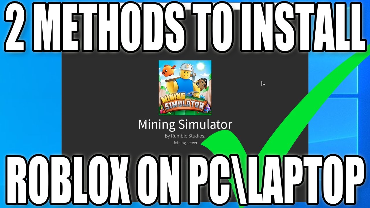 How To Install Roblox From Web Browser On PC - ComputerSluggish