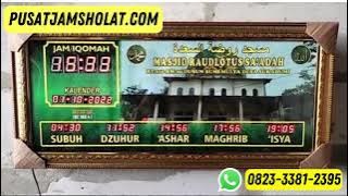 Jual Jam Digital Masjid WA 0823-3381-2395 BERGARANSI
