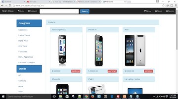 Shopping Cart Tutorial-Bootstrap Jquery-Ajax PHP MySqli Part - 31