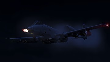 A-10A Warthog Gun Run With Brrrrt ArmA 3