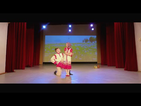 Сюжетный Русский народный танец.Folk dance. Дуэт