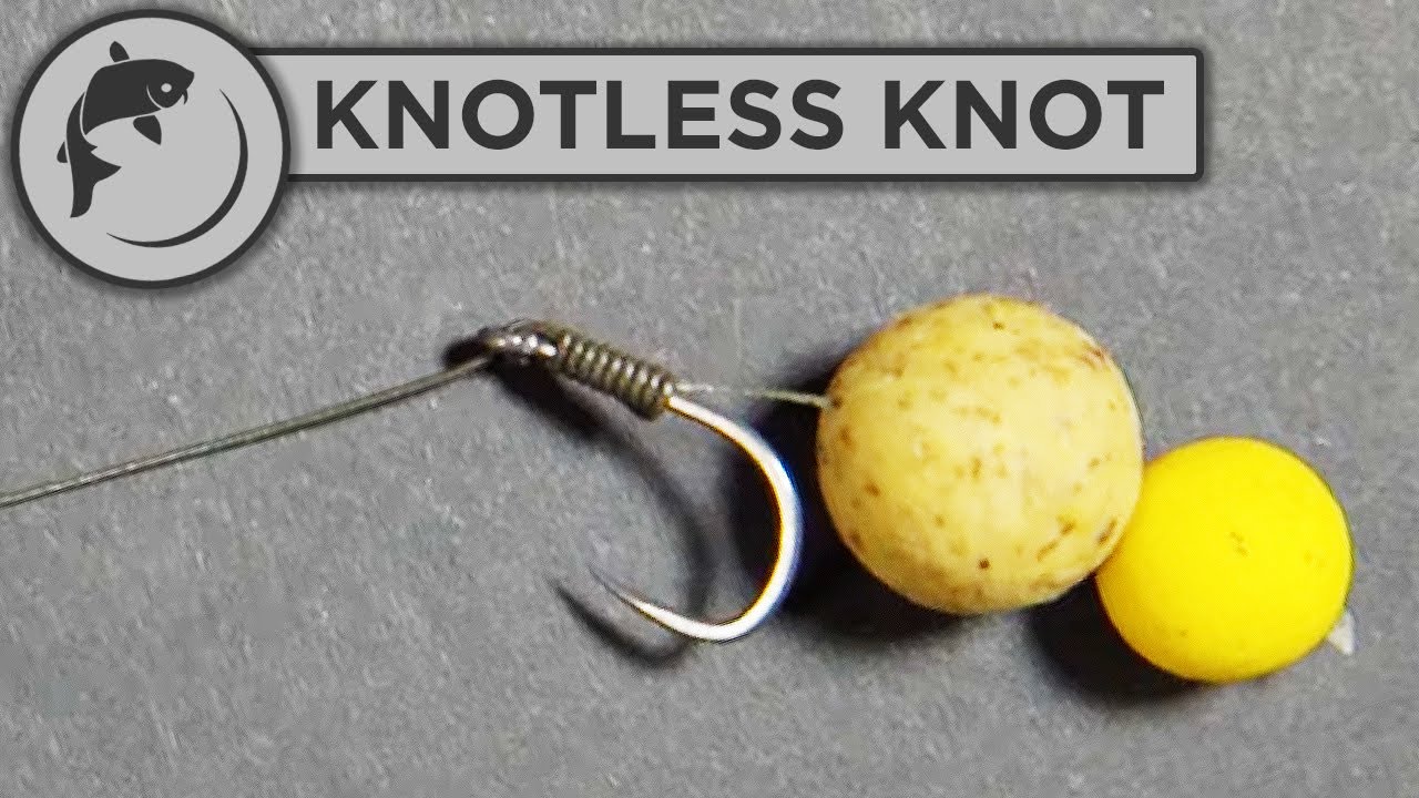 How To Tie a Knotless Knot or Hair Rig 