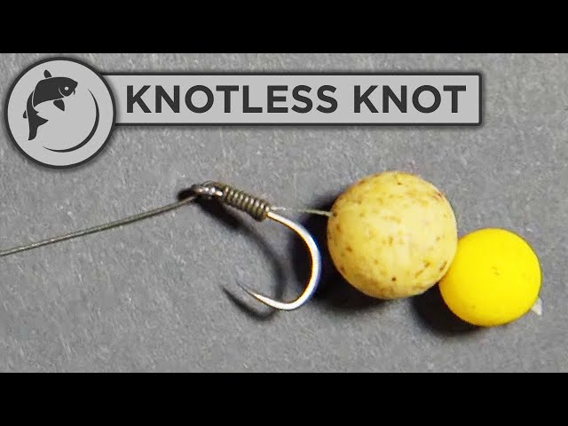 How To Tie a Knotless Knot or Hair Rig 