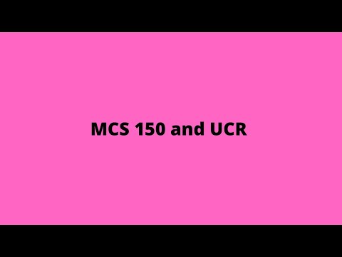 How to update your MCS150 (Biennial Update)| UCR Registration STEP BY STEP! Follow along !