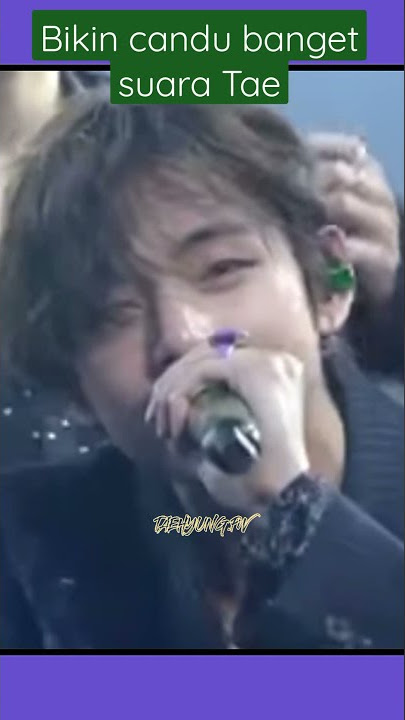 candu banget dengan suara Tae #v #taehyung #shorts #bts