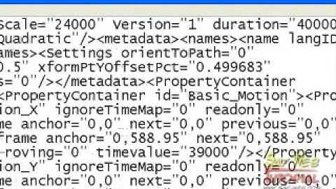 Exporting and Importing Motion Presets in Flash Tutorial