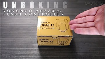 Unboxing: Yongnuo YN 560-TX Flash Controller