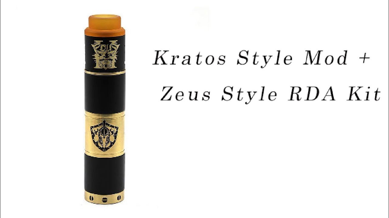 Great flavor and massive vapor,Kratos Mech Kit Clone | E-Cigarette