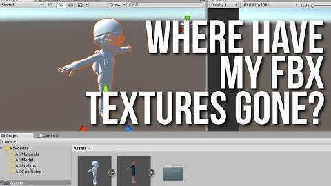 FBX Importing to Unity 2017/2018+ | Where did my textures go?
