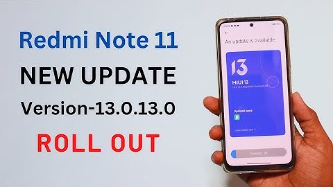 Redmi Note 11 New Update Version - 13.0.13.0 Roll Out ⚡⚡