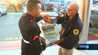 Central Iowans spread holiday cheer at Toys for Tots drive