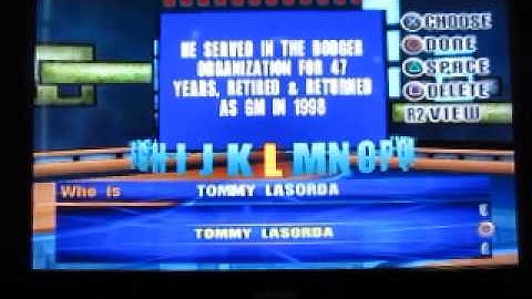 Jeopardy! PS2 Run Game 17: Part 1