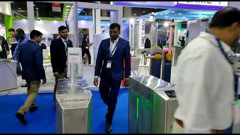 Face attendance system with Flap barrier demo | Flap Barrier biometric access control