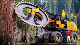 Fastest Big Chainsaw Cutting Tree Machines At Another Level - Super Machines Working In The Forest