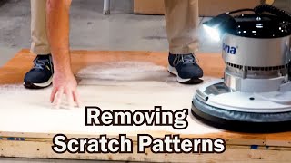 How To Remove Scratch Patterns Through Grit Progression | City Floor Supply