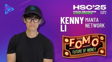 Kenny Li, Co-founder of Manta Network | TOKEN2049 Dubai 2025 | Hack Seasons Conference