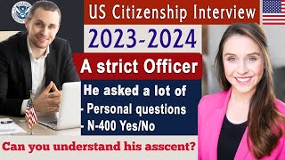 Practice US Citizenship Interview Questions & Answers 2024 | N-400 Naturalization Interview Practice