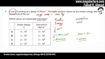 1 - 9702_w18_qp_12 : Physics Past Paper Question - Mega Lecture