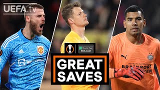 DE GEA, NÜBEL, BENÍTEZ | #UEL GREAT SAVES: PLAY-OFFS SECOND LEG