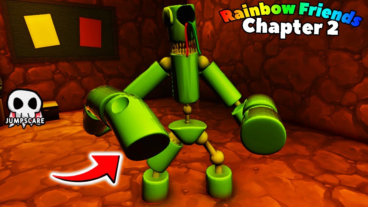 FINALMENTE! RAINBOW FRIENDS CAPÍTULO 2 VAI SER LANÇADO COM NOVO FINAL,  SECRETOS, MONSTRO E JUMPSCARE 